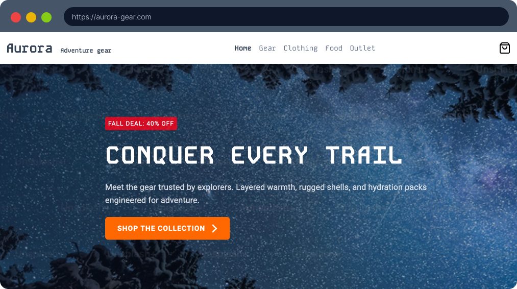 Variant 1 editor banner