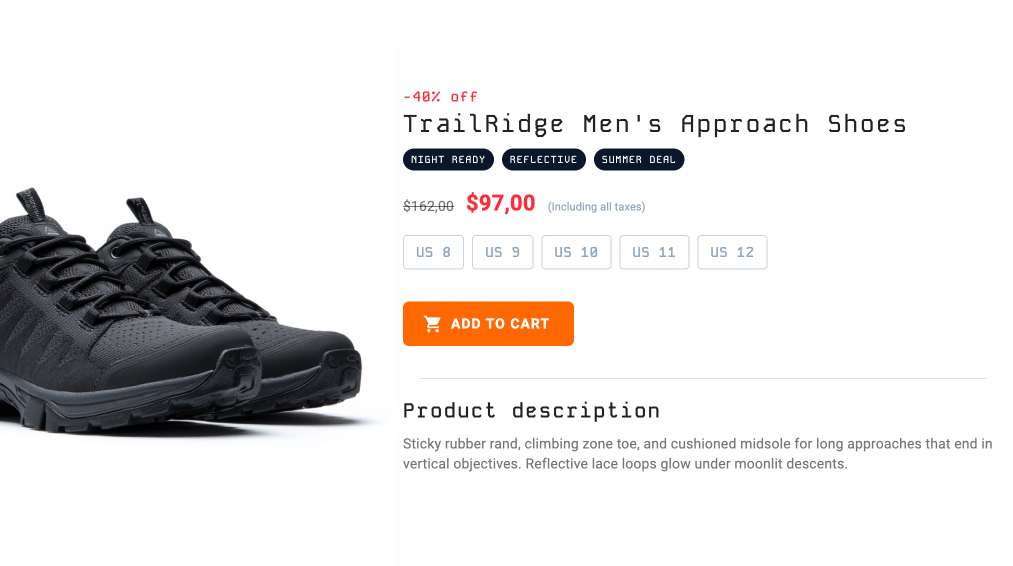 Variant 1 element movement