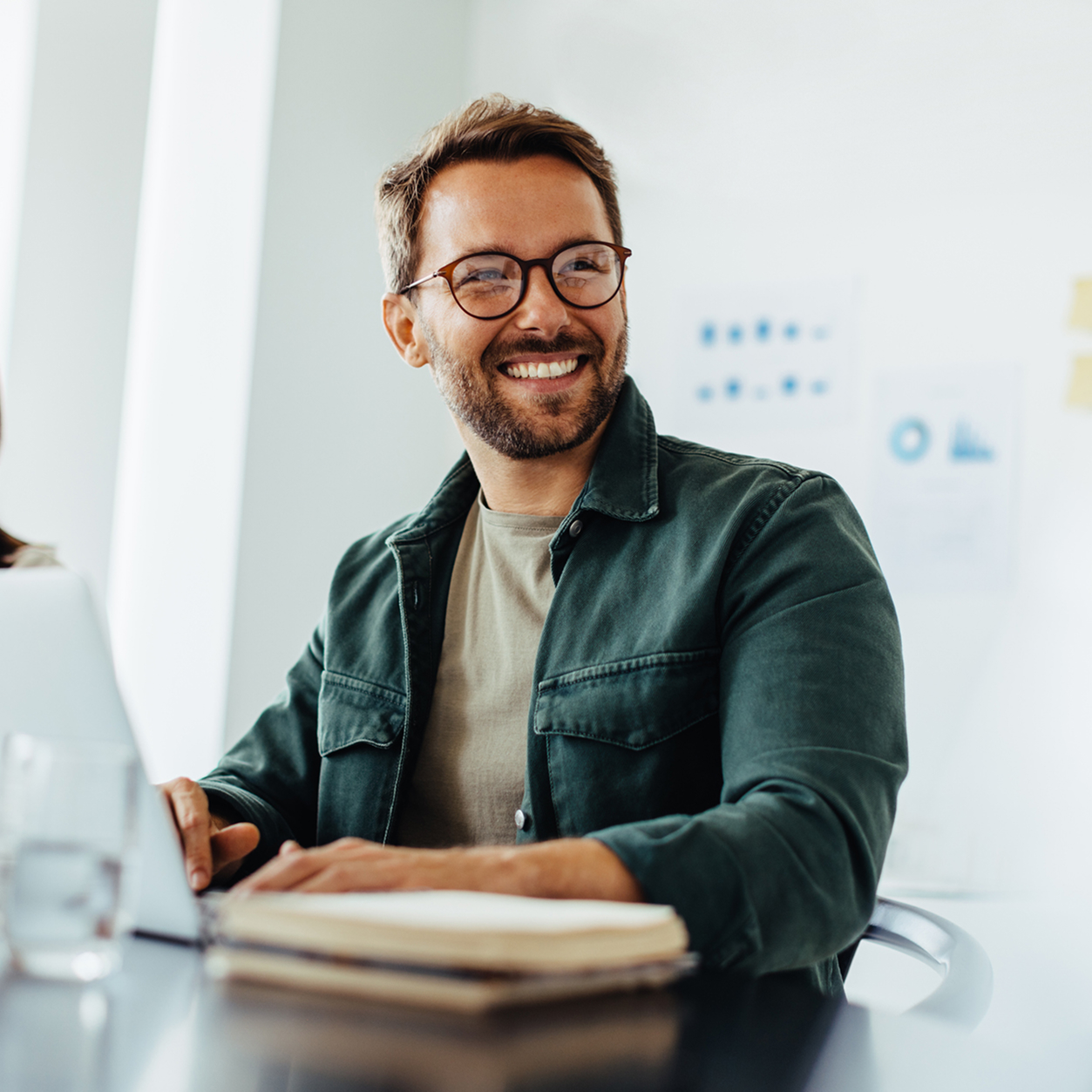 Interface mockup showing product feature toggles